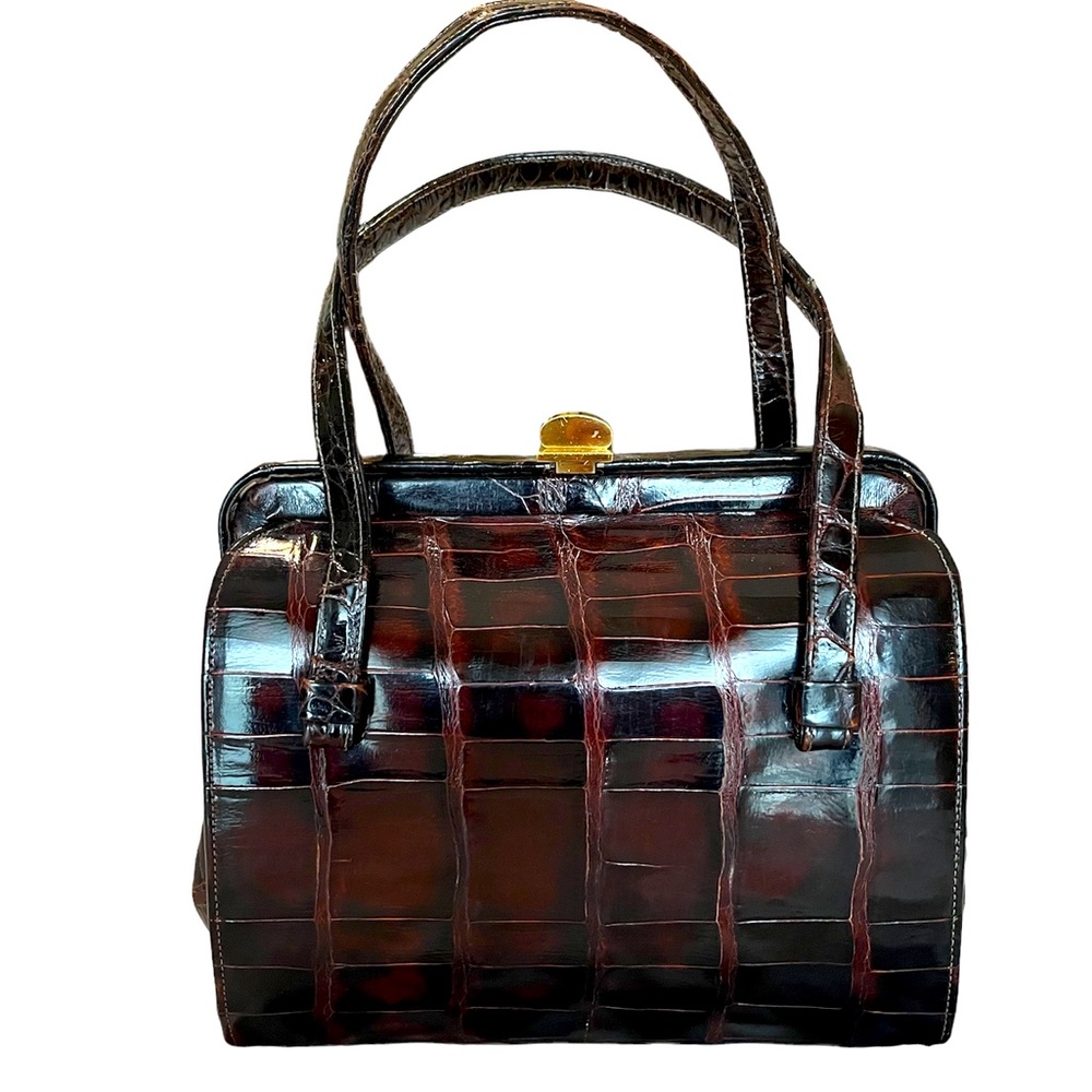 Sterling USA genuine alligator vintage bag
